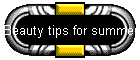 Beauty tips for summer